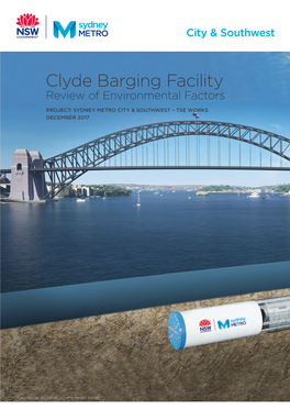 Clyde Barging Facility Review of Environmental Factors