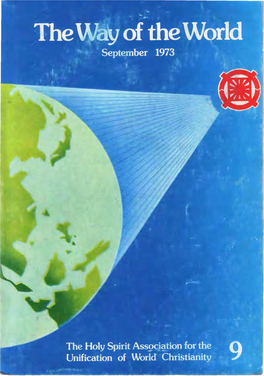 The Way of the World for September 1973