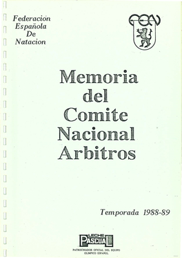 Memoria CNA 88/89