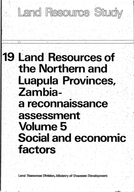 A Reconnaissance Assessment Economic