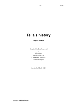 Telias Historia Vol.2