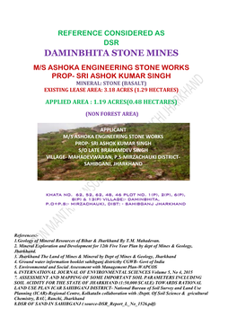 Daminbhita Stone Mines