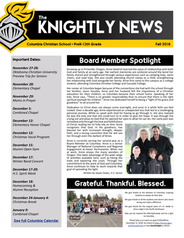 Knightly News