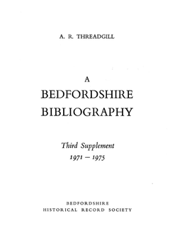 21. BEDFORD: Topography, Guides, Etc