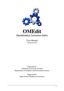 Omedit Openmodelica Connection Editor