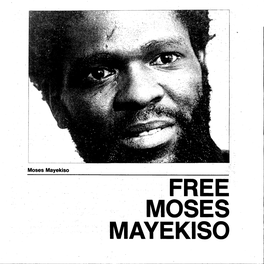 ·Free Moses · .. Mayekiso