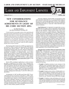 Labor & Employment Law Section