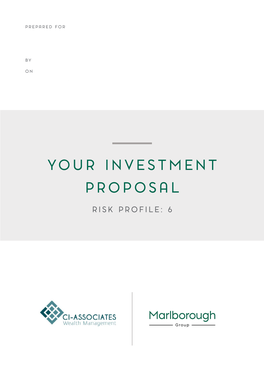 Your Investment Proposal