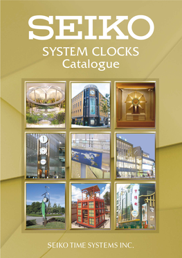 SYSTEM CLOCKS Catalogue 2