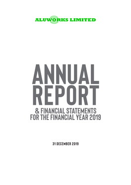 & Financial Statements for the Financial Year 2019