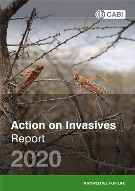 Action on Invasives Report 2020