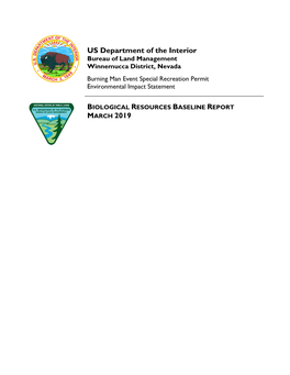 Biological Resources Baseline Report March 2019