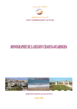 Monographie Region Chaouia Ouardigha 08