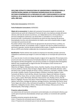 2021/1881 Extracto Convocatoria De