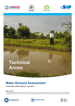 To Read Lower Mara River Basin Water Demand Assessment
