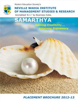 SAMARTHYA Earning Credibility