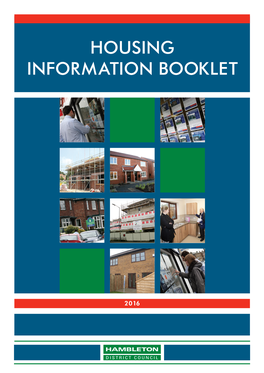Housing Information Booklet