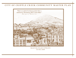 View the Cripple Creek Master Plan