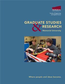 GRADUATE STUDIES RESEARCH & Memorial University