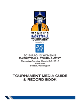 Tournament Media Guide & Record Book