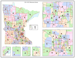 2021-2022 Minnesota Senate Brooklyn Park Maple Grove Mounds View