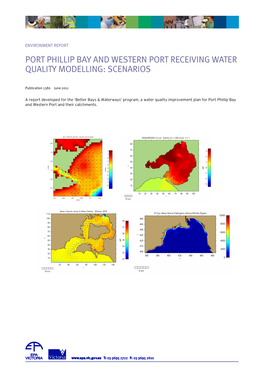 RWQM Scenario Report