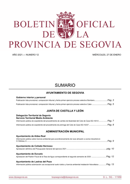 Ayuntamiento De Duruelo Aprobación Del Padrón Fiscal De La Tasa De Agua Correspondiente Al Segundo Semestre De 2020