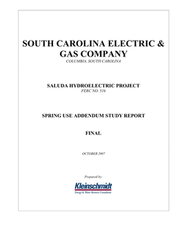 South Carolina Electric & Gas Company