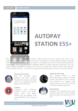 Autopay Station E55+