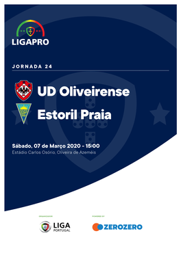 UD Oliveirense Estoril Praia