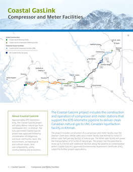 Compressor Station Mainline Pipe Potential Future Mainline Pipe Kitimat Meter Supply (Wilde Lake) Compressor Stations Station