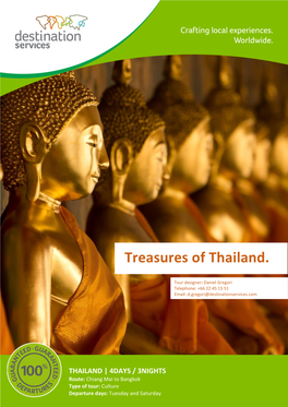 Treasures of Thailand
