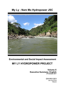 My Ly - Nam Mo Hydropower JSC