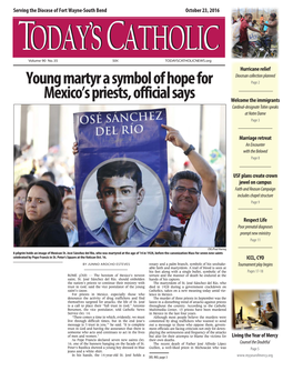 Young Martyr a Symbol of Hope for Mexico's Priests