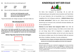 Kinderquiz Mit Der Eule