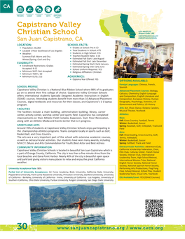 Capistrano Valley Christian School