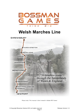 Welsh Marches Line