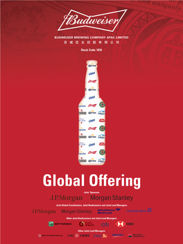 Budweiser Brewing Company APAC Limited 百威亞太控股有限公司