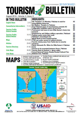 Tourism Bulletin 1 Updated