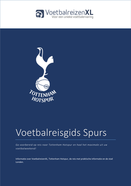 Voetbalreisgids Spurs