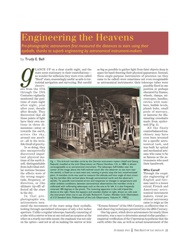 Engineering the Heavens