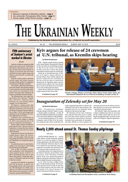 The Ukrainian Weekly, 2019