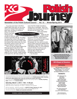 2014 Winter Newsletter