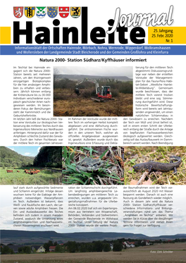 Hainleite Journal 1-2020