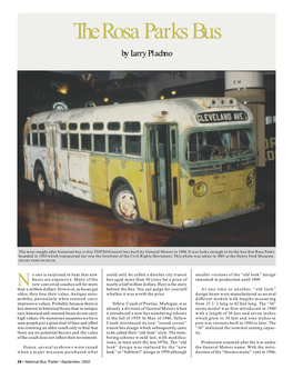 The Rosa Parks Bus by Larry Plachno