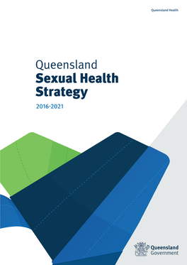 Queensland Sexual Health Strategy 2016
