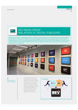 Rev Media Group: Malaysia’S #1 Digital Publisher