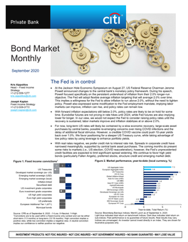 Bond Market Monthly