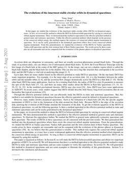 The Evolutions of the Innermost Stable Circular Orbits in Dynamical Spacetimes