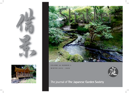 Shakkei, the Journal of the Japanese Garden Society